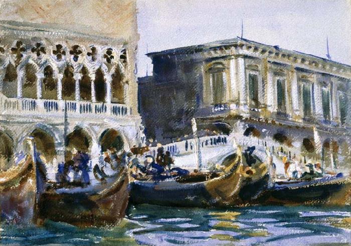 John Singer Sargent La Riva oil painting picture